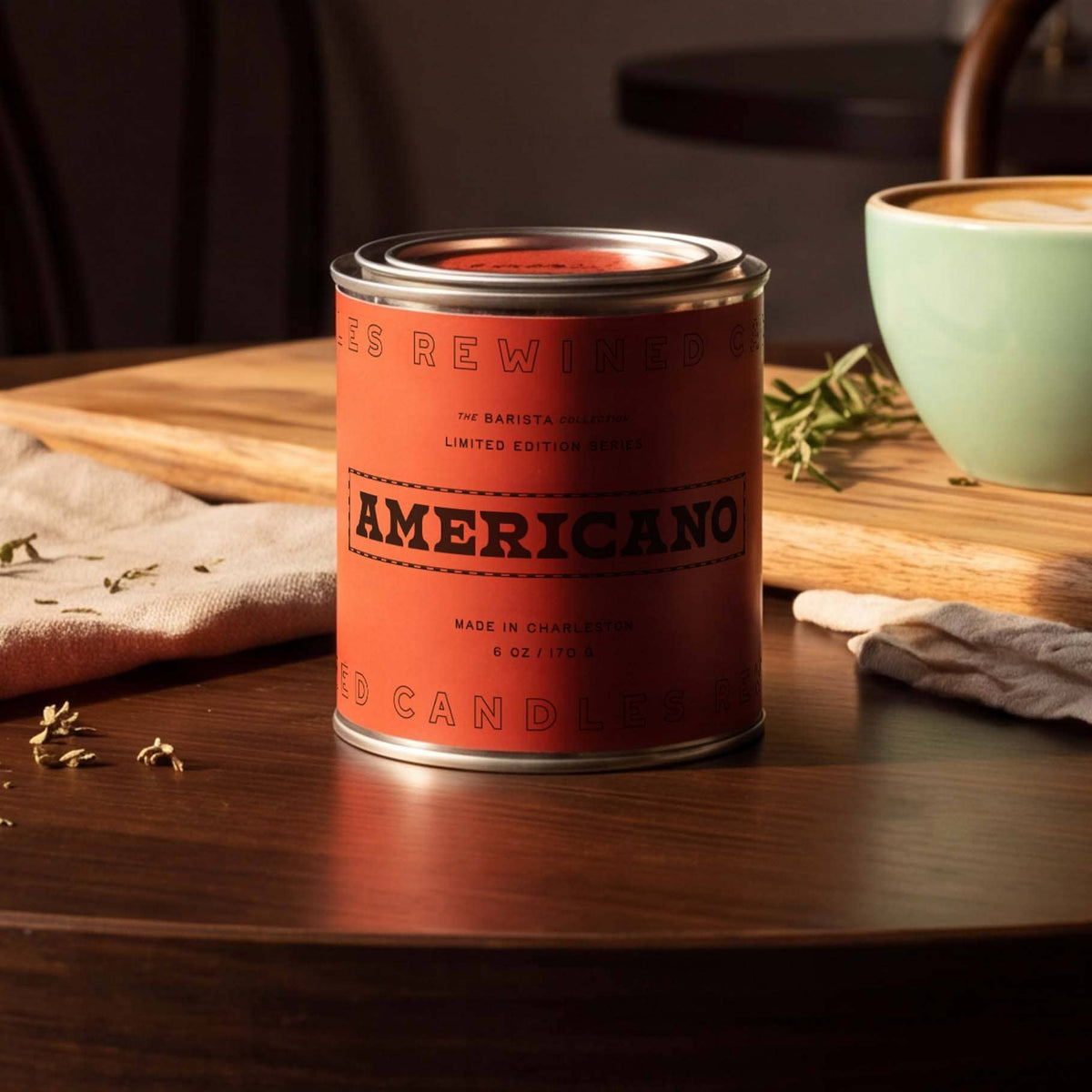 Americano Tin Candle 6 oz