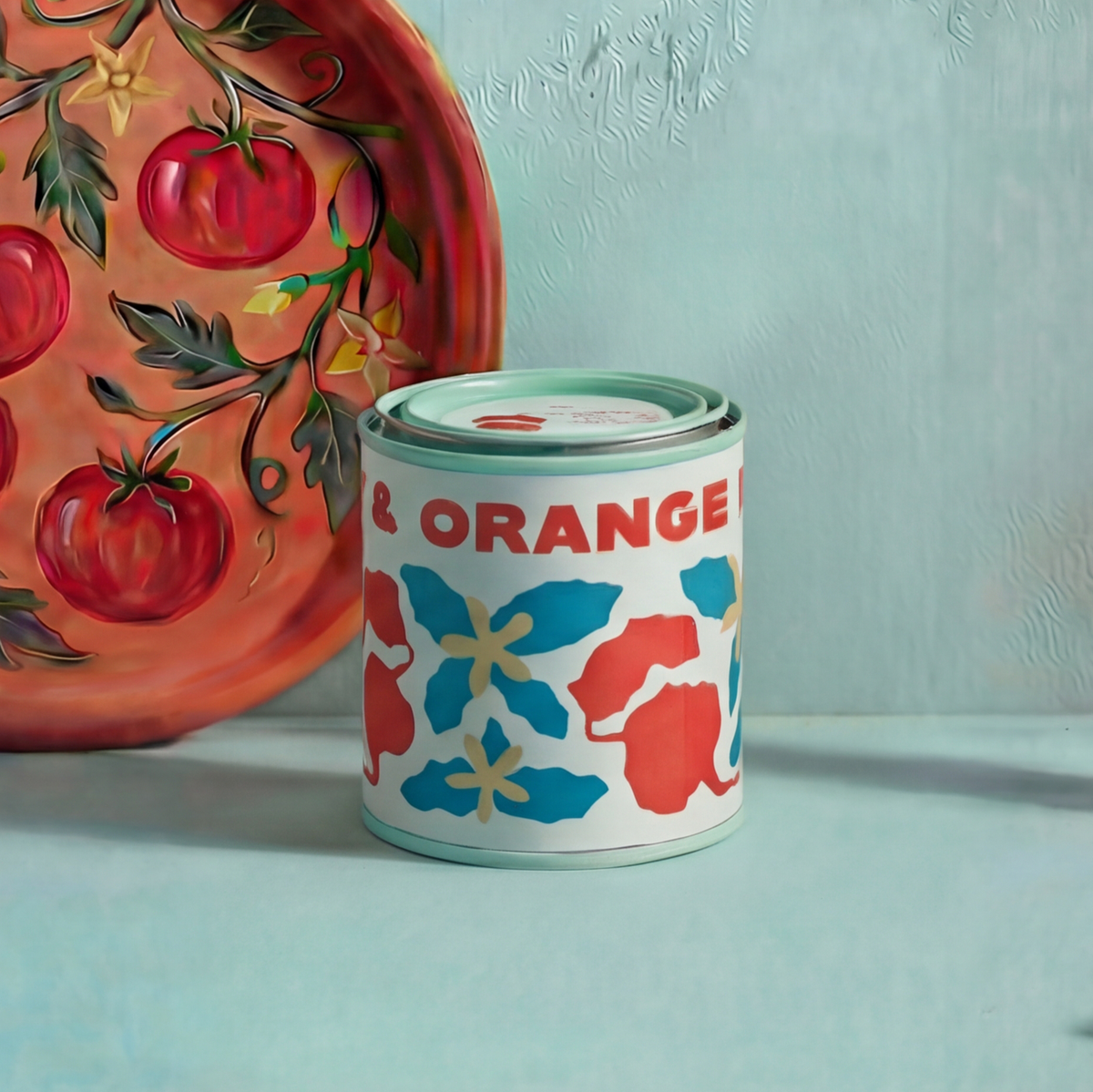 Beet & Orange Blossom Tin Candle 6 oz