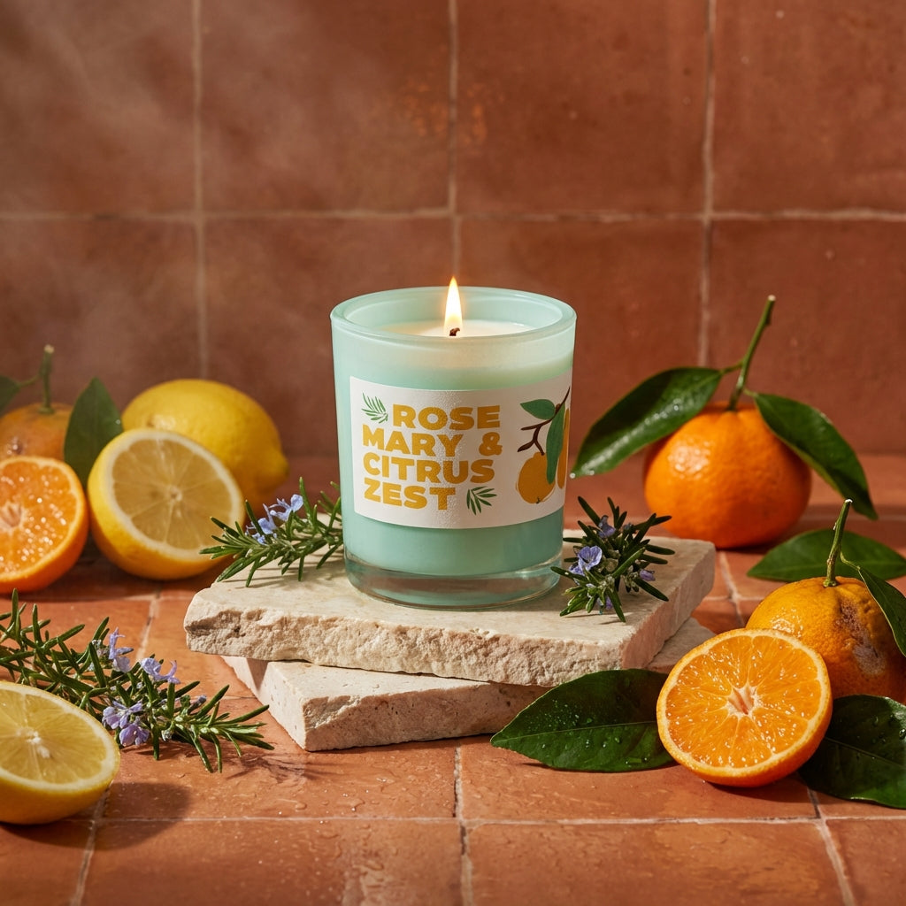 Rosemary & Citrus Candle 10 oz