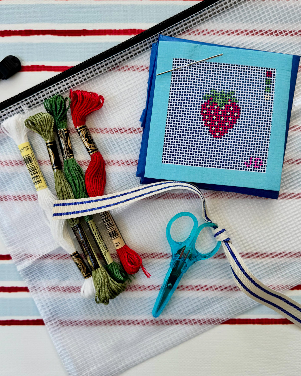 First Stitches: A Beginner Needlepoint Workshop 09/17 6pm-7:30pm