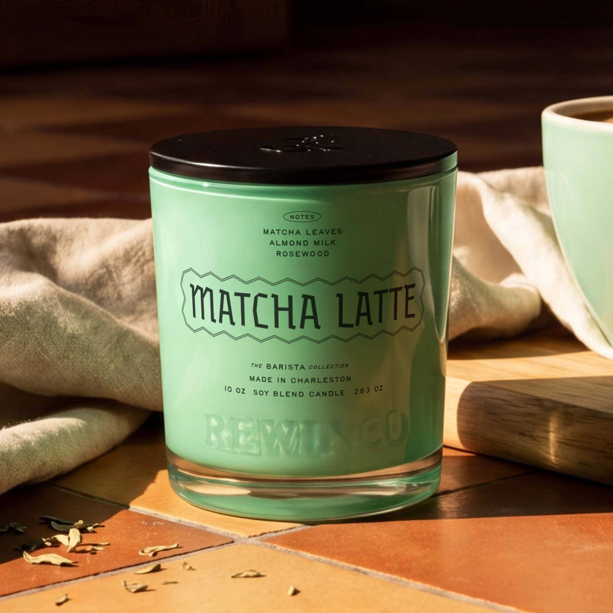 Matcha Latte Lidded Candle 10oz