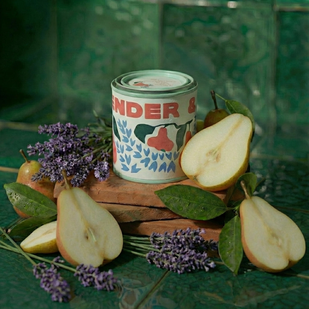 Lavender & Pear Tin Candle 6 oz