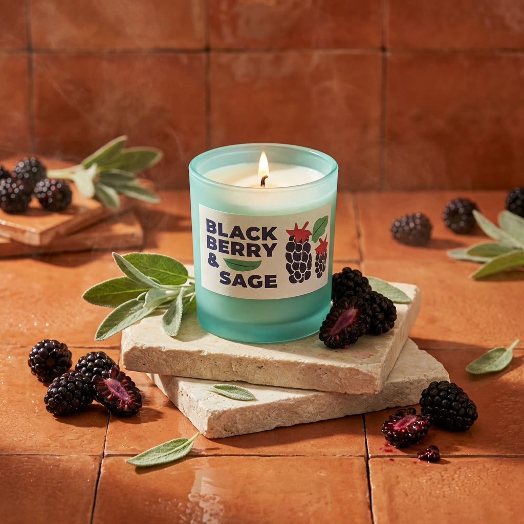 Blackberry & Sage Candle 10 oz
